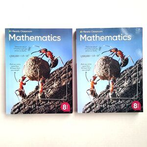 i-Ready Classroom Mathematics Grade 8 Volume 1 & 2 Student Workbooks Homeschool